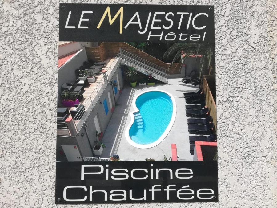 Hotel Le Majestic Canet Plage Екстериор снимка